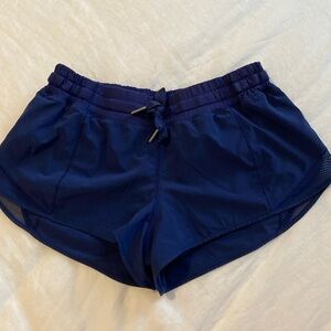 Lululemon Hotty Hot Shorts in Hero Blue